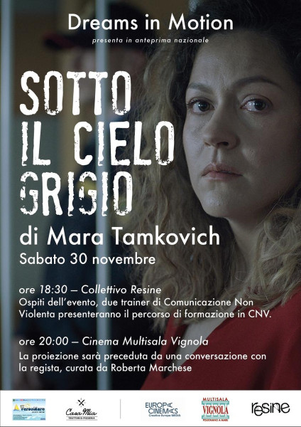 SOTTO IL CIELO GRIGIO Anteprima regionale del film alla presenza della regista