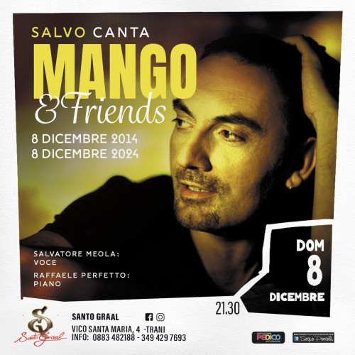 SALVO canta MANGO & FRIENDS Live a Trani