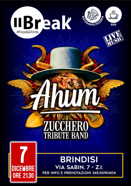 AHUM - Zucchero Tribute Band In Concerto