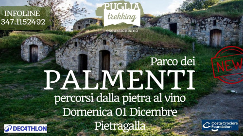 PARCO DEI PALMENTI Percorsi dalla pietra al vino