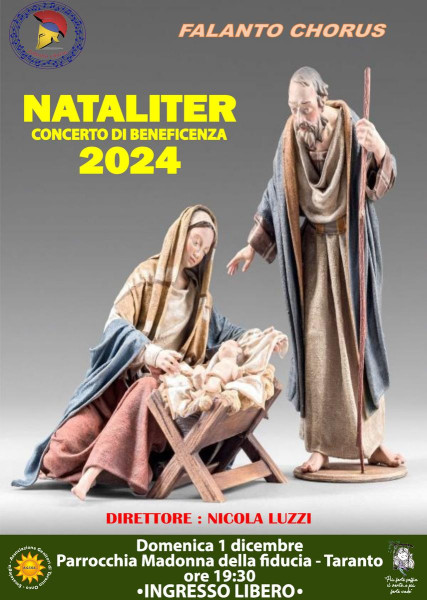 Nataliter 2024 - Concerto di beneficienza  a favore di AGTOE