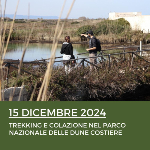 Trekking e colazione nel Parco Dune Costiere