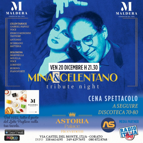 Mina & Celentano Tribute night - Cena spettacolo a Corato