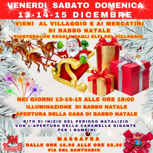 III Edizione "Mercatini e Villaggio di Babbo Natale"