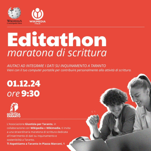 Wikipedia Editathon su inquinamento