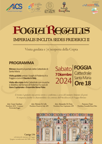 FOGIA REGALIS: IMPERIALIS INCLITA SEDES FRIDERICI II, Cattedrale di Foggia