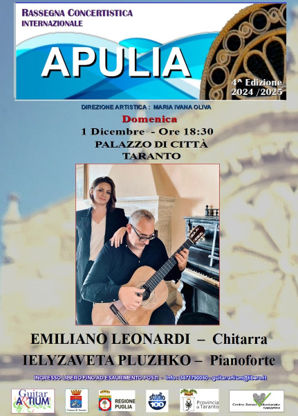 RASSEGNA CONCERTISTICA INTERNZIONALE "APULIA" IV EDIZIONE