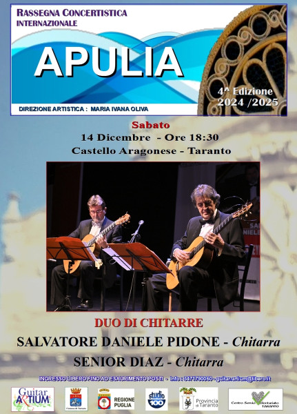 RASSEGNA CONCERTISTICA INTERNAZIONALE "APULIA" IV EDIZIONE