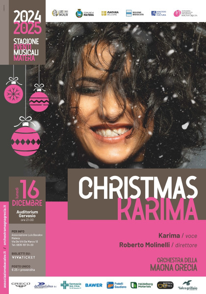 CHRISTMAS KARIMA - Karima & l'Orchestra della Magna Grecia