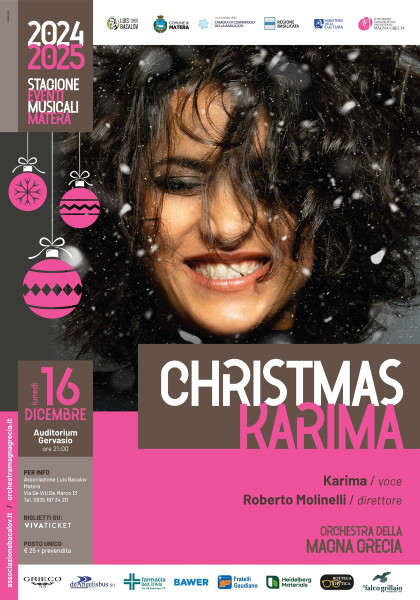 CHRISTMAS KARIMA - Karima & l'Orchestra della Magna Grecia