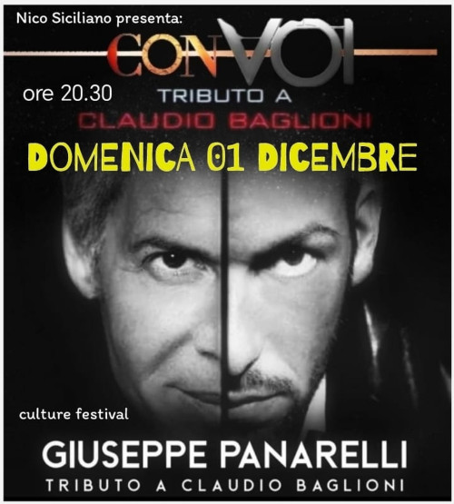 CON VOI - Tribute Band CLAUDIO BAGLIONI