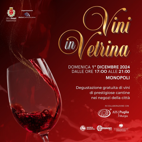 Vini in Vetrina - Degustazione gratuita di prestigiose cantine