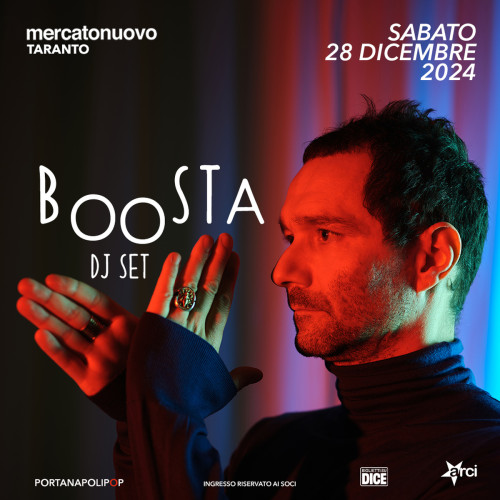 Boosta Dj Set a Taranto