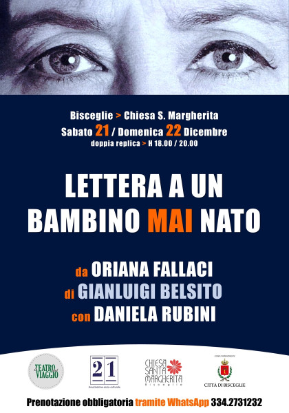 Lettera a un bambino mai nato