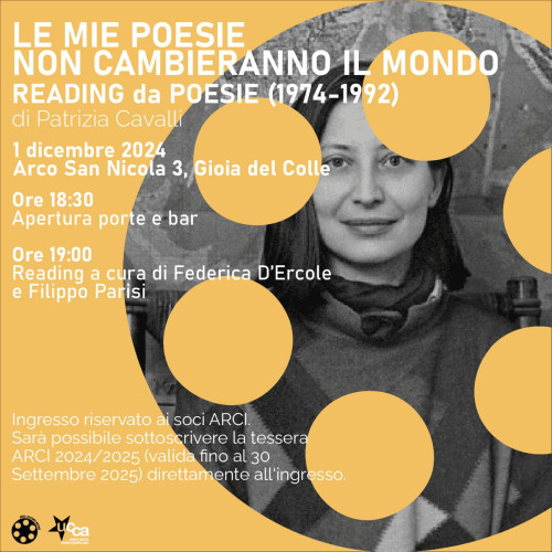 Patrizia Cavalli: Le mie poesie non cambieranno il mondo