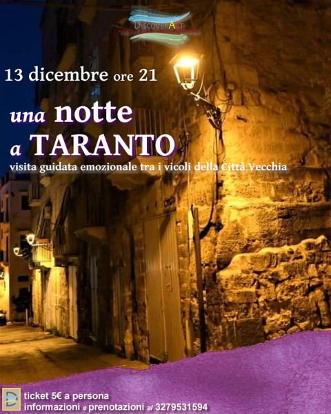 una notte a TARANTO