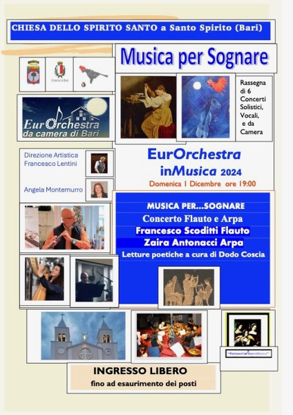 MUSICA PER SOGNARE   Concerto di Flauto e Arpa
