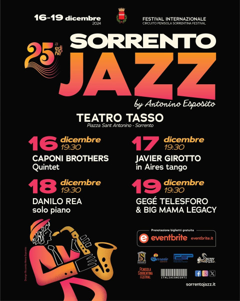 SORRENTO JAZZ FESTIVAL  25ª EDIZIONE