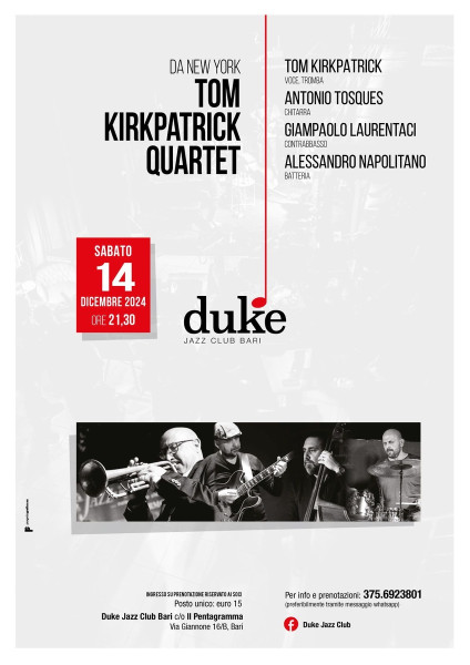 Tom Kirkpatrick Quartet