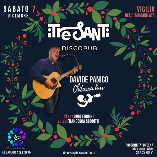 DAVIDE PANICO + Dj set