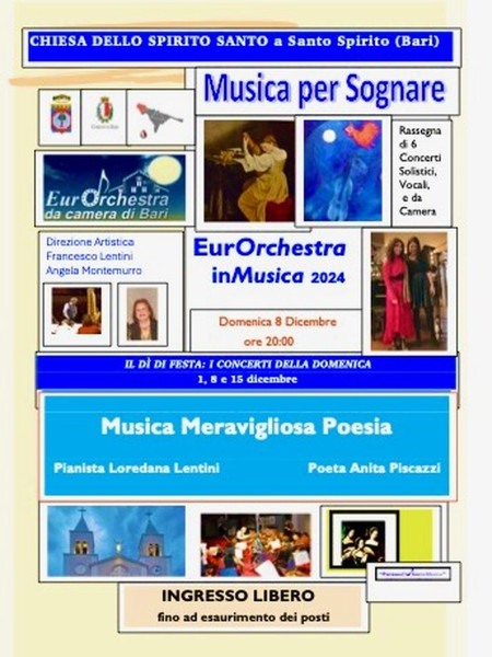 per i Concerti dell'EurOrchestra: MUSICA MERAVIGLIOSA POESIA