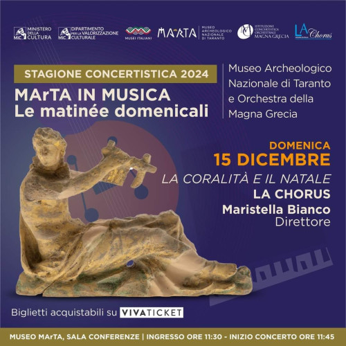 LA CORALITA’ E IL NATALE - MarTa in Musica 2024