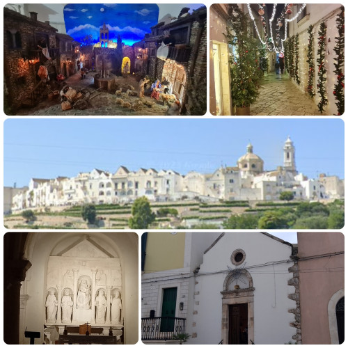 Locorotondo: storia, luminarie e presepi