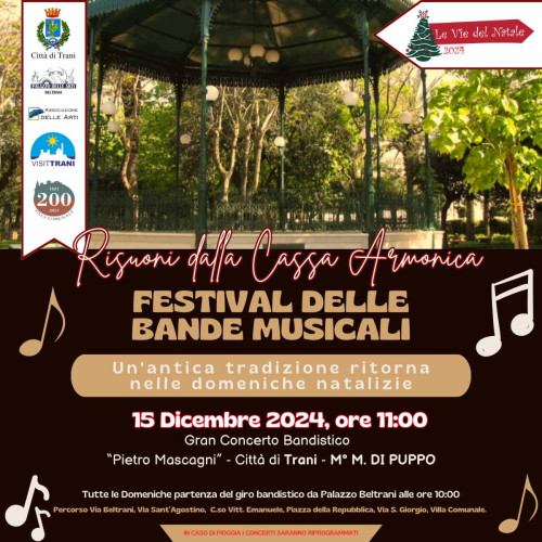 Le Vie del Natale 2024 - Festival delle Bande Musicali