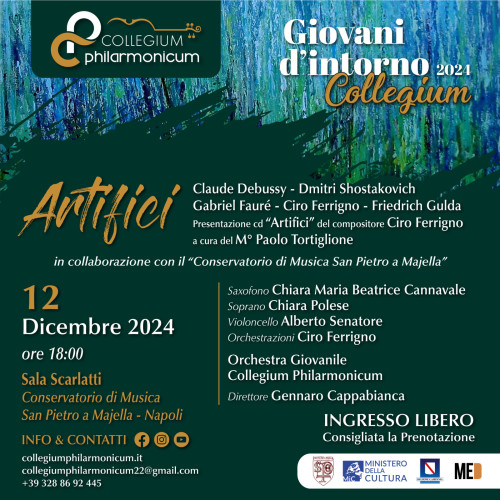 Giovani d’Intorno, continua la rassegna con un concerto dell’Orchestra Giovanile del Collegium Philarmonicum