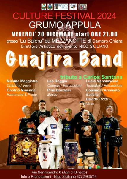 GUAJIRA BAND - Tribute Band CARLOS SANTANA