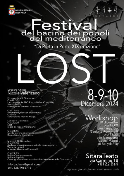 Festival di Porta in Porto XIX Edizione  "Lost"