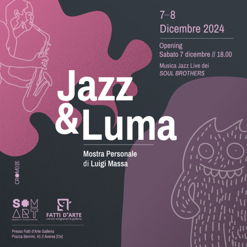 JAZZ&LUMA: AL VIA AD AVERSA LA MOSTRA PERSONALE DI LUIGI MASSA