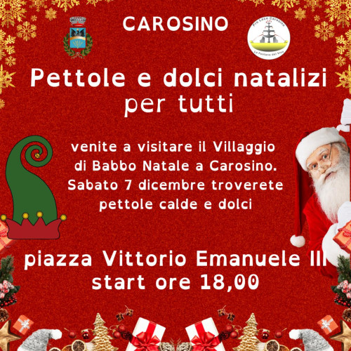 Pettole e dolci al Villaggio di Babbo Natale