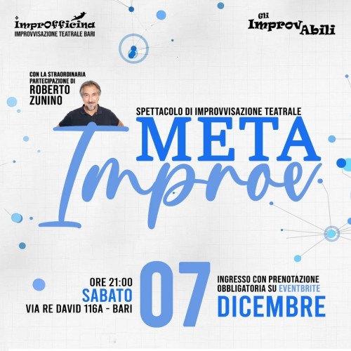 Spettacolo di Improvvisazione Teatrale - Meta Improv