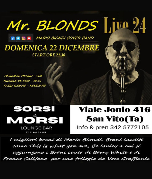 MR. Blonds Live