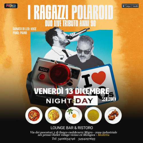 I Ragazzi Polaroid - Duo live tribute anni 90 live a Molfetta
