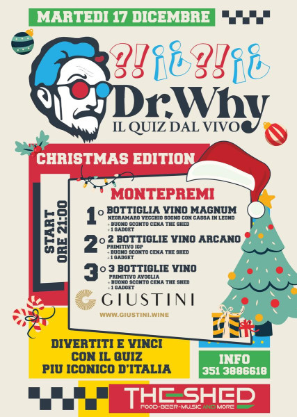 DR. WHY - IL Quiz - TANTI PREMI IN PALIO