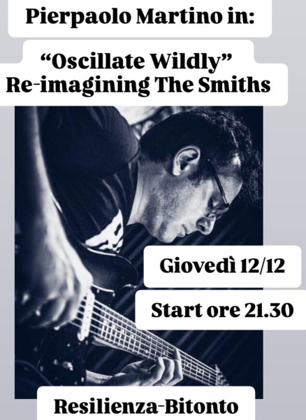 Tributo ai THE SMITHS con Pierpaolo Martino