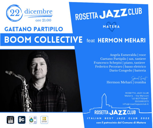 Gaetano Partipilo Boom Collective feat. Hermon Mehari