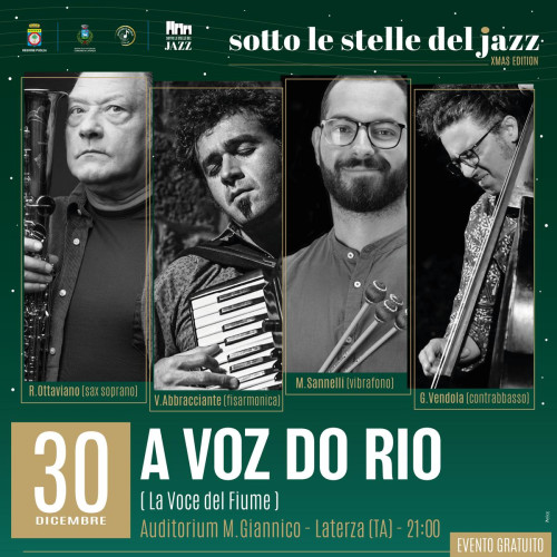 A VOZ DO RIO - La Voce del Fiume (Concerto Jazz)