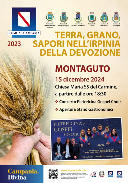 Terra, grano, sapori nell’Irpinia della devozione