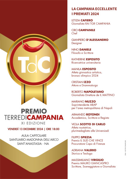 Terre di Campania - Premio Terre di Campania 2024