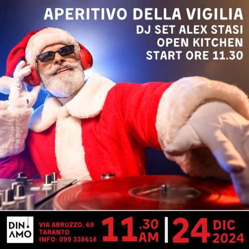 Aperitivo della Vigilia di Natale - DJ Set Alex Stasi