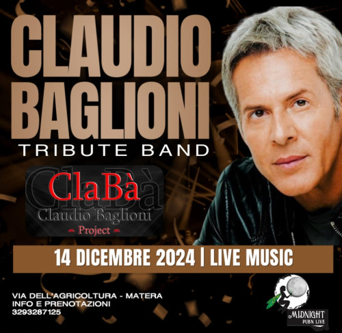 Clabà Project Tributo a Claudio Baglioni