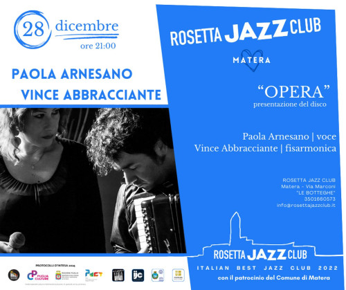 Paola Arnesano & Vince Abbracciante "OPERA"