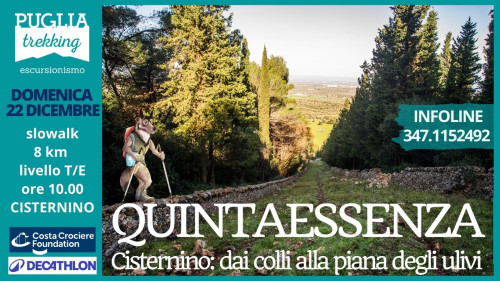 QUINTAESSENZA dai colli alla Piana degli Ulivi