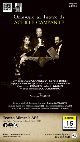 Omaggio al Teatro di ACHILLE CAMPANILE