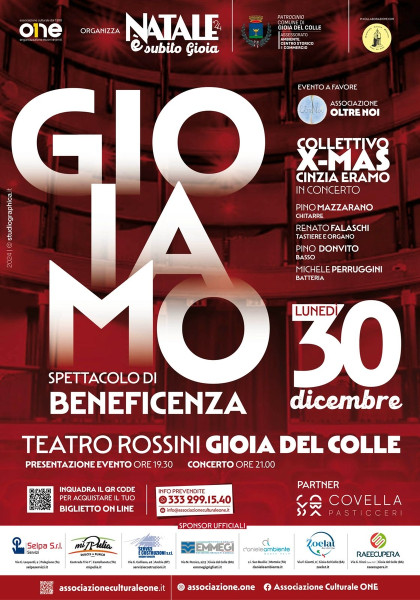 GIOIAMO - COLLETTIVO CHRISTMAS - CINZIA ERAMO in concerto