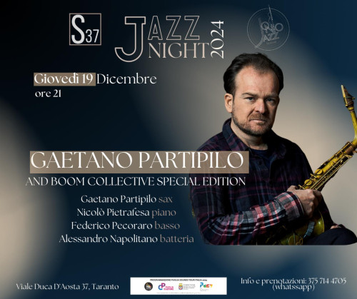 Gaetano Partipilo and "Boom Collective" - Special Edition