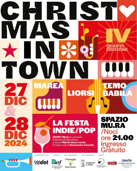 CHRISTMAS IN TOWN - 27 dicembre - Marea + Liorsi + temo babila